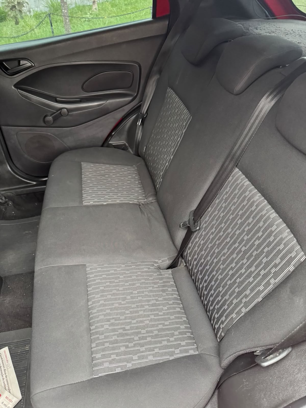 ford ka banco tras