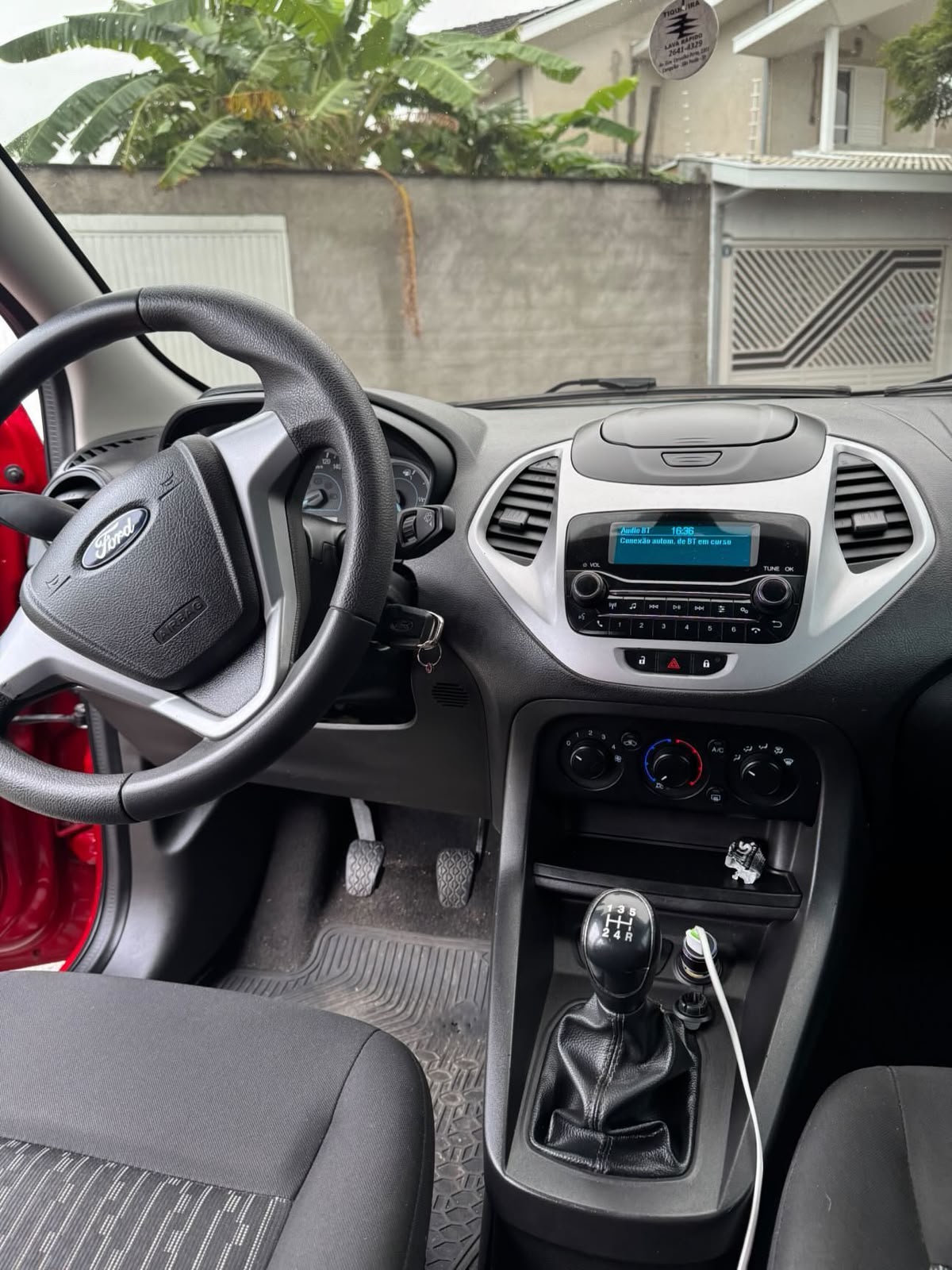ford ka painel e volante