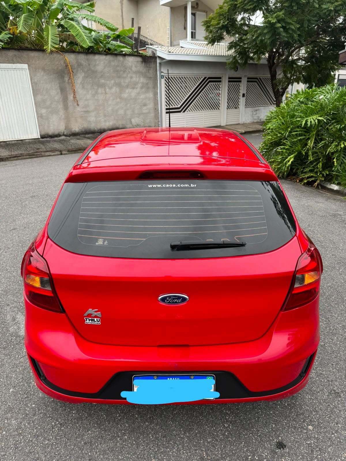 ford ka traseira
